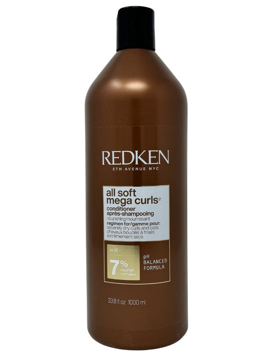 Redken All Soft Mega Curls Conditioner 33.8 fl oz (Liter)