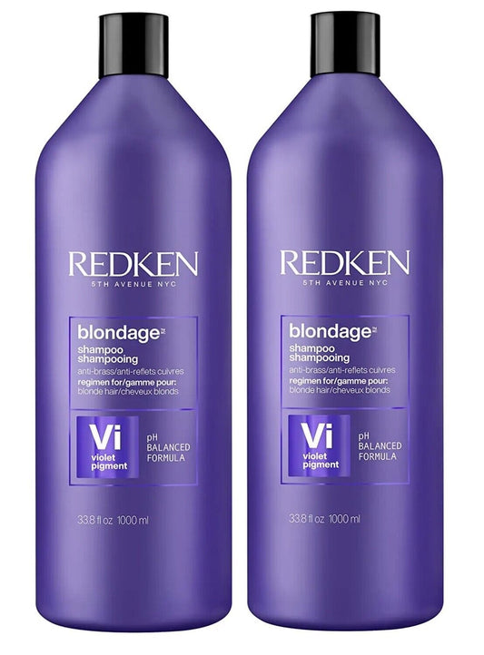 (Value $88) Redken Color Extend Blondage Purple Shampoo 33.8 fl. oz. (Set of 2)
