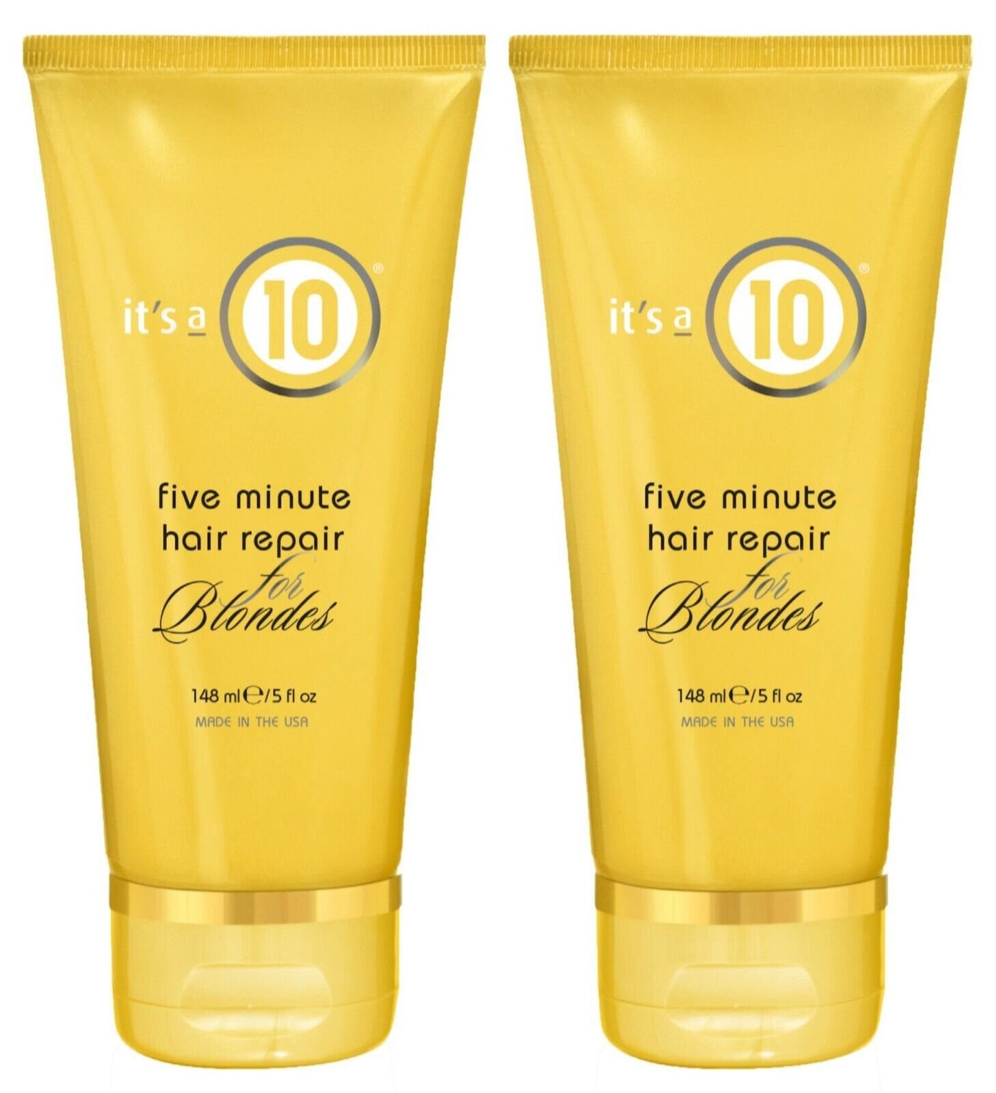 IT'S A 10 Five Minute Hair Repair for Blondes 5 oz. (Pack of 2) 100% Authentic