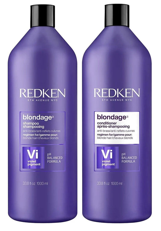 ($88 Value) Redken Color Extend Blondage Shampoo and Conditioner 33.8 fl. oz.