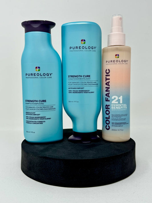 Pureology Strength Cure Daily Damage Protection Hair Care Set