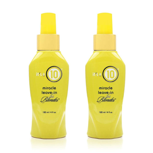 It's A 10 Miracle Leave-In For Blondes 4oz (Pack of 2) 100% Authentic