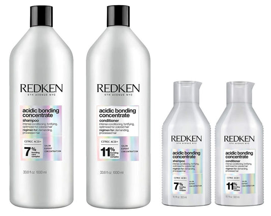 ($174 Value) Redken Acidic Bonding Concentrate Shampoo and Conditioner  Duo Sets