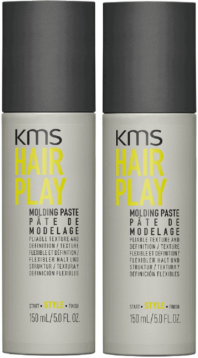 KMS Hairplay Molding Paste 5 oz. 2 Pack 100% Authentic Buy With Confidence