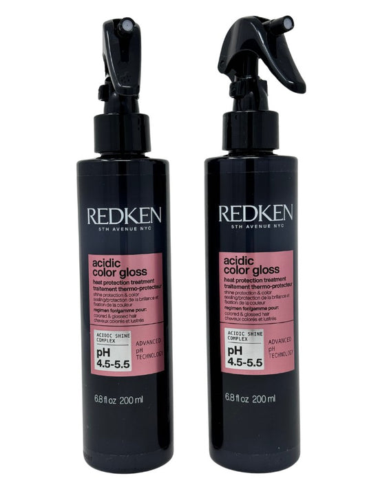 Redken Acidic Color Treatment 6.8 oz - Shine Protection & Color Sealing (2 Pack)