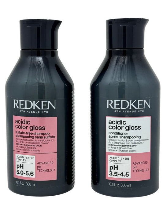 REDKEN Acidic Color Gloss Shampoo and Conditioner 10.1 oz each